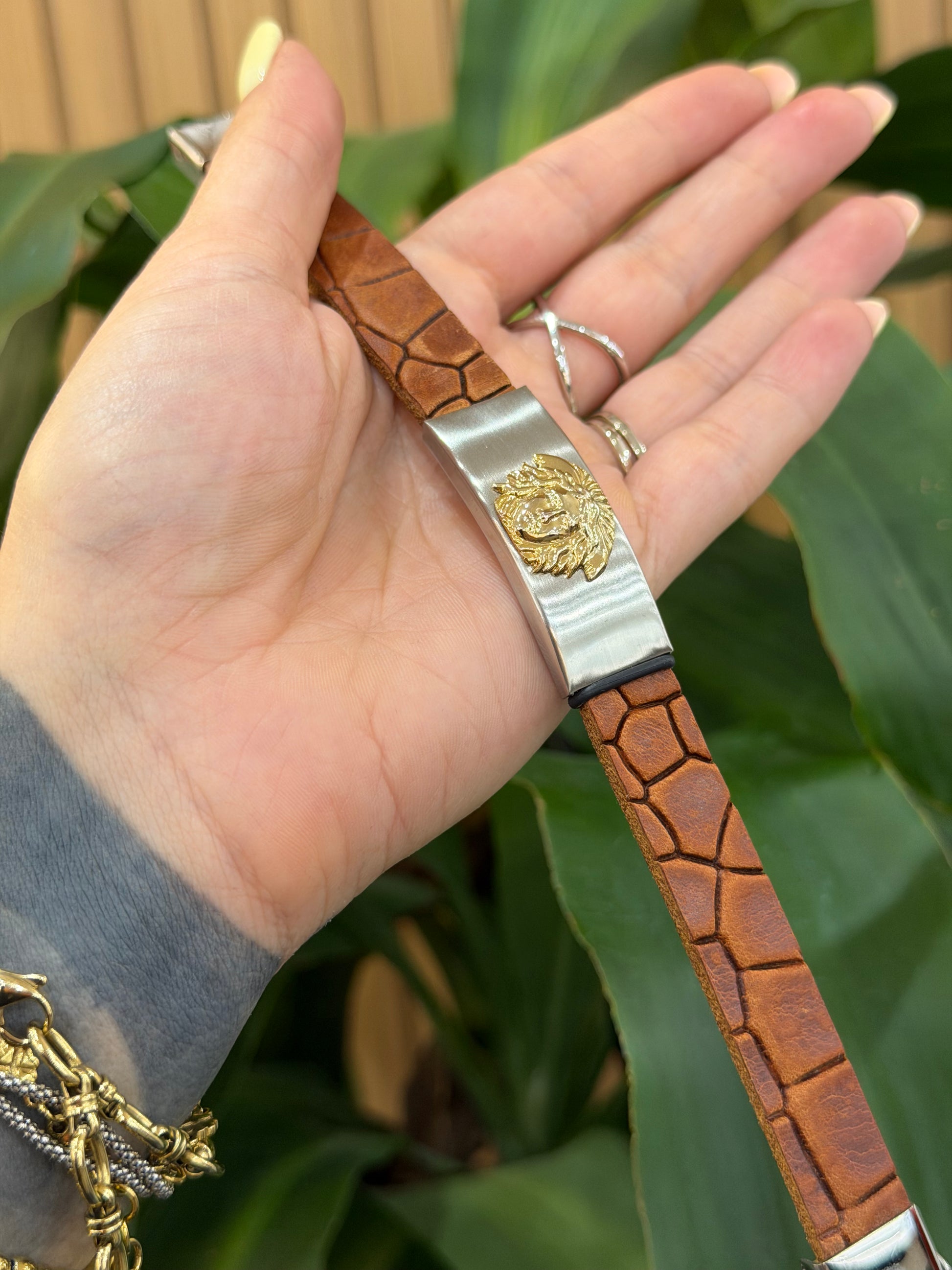BRACCIALE CUOIO MEDUSA