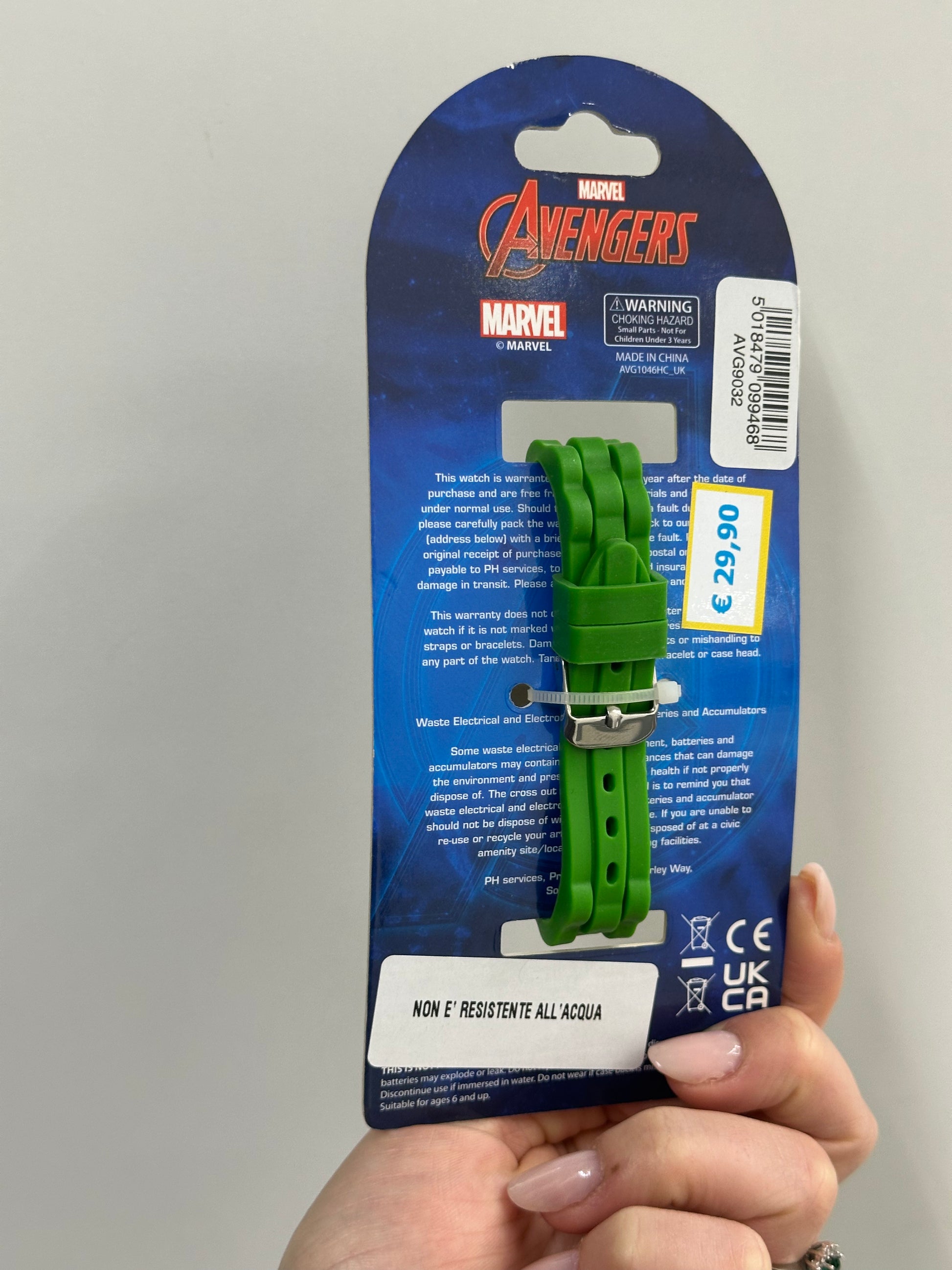 OROLOGIO AVENGERS FIRMATO DISNEY