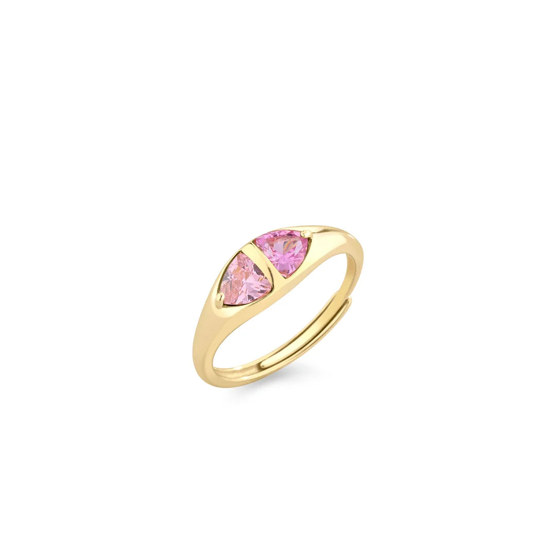 ANELLO ARGENTO DORATO