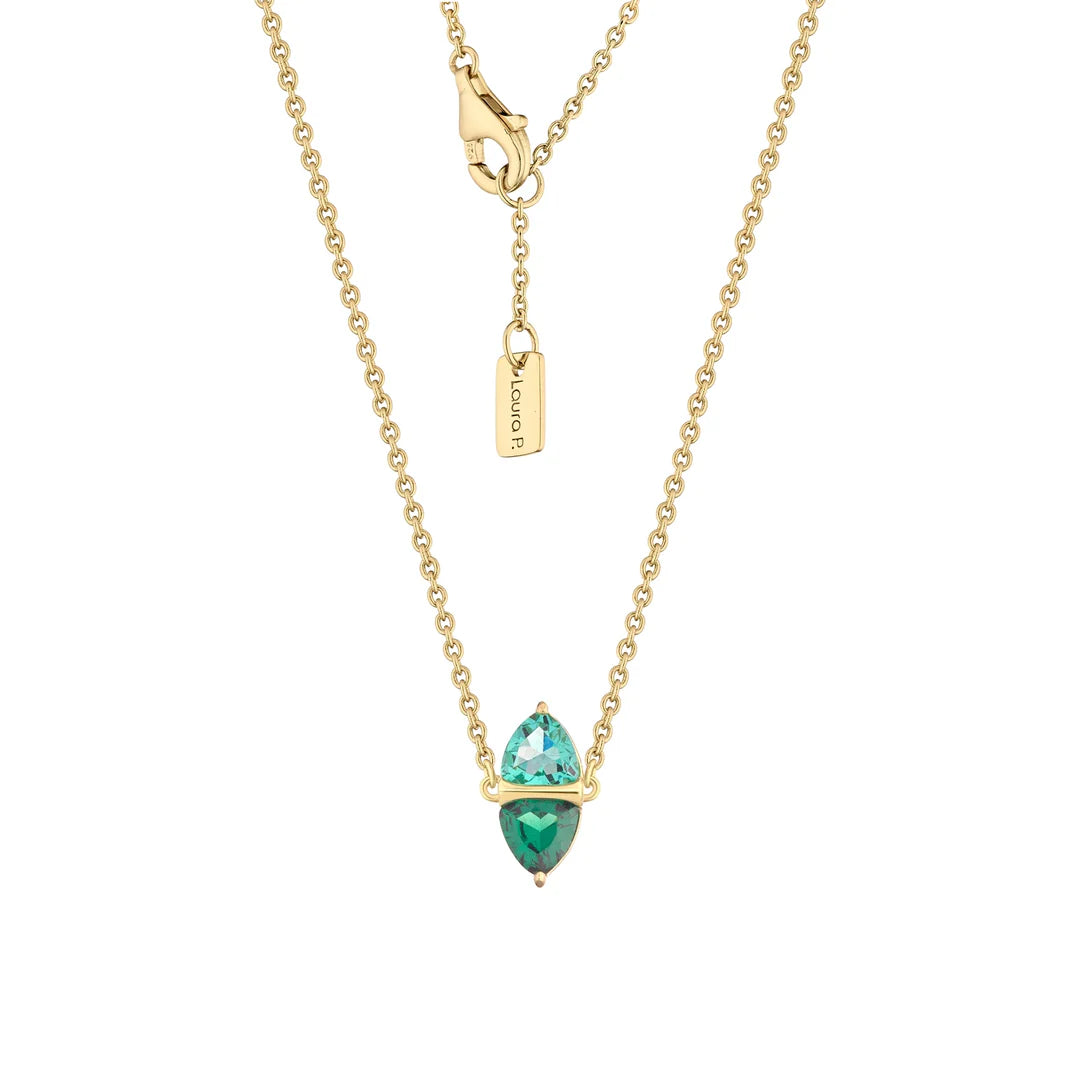 COLLANA LAURA P ARGENTO DORATO