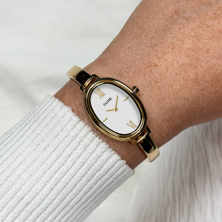 OROLOGIO CLUSE OVALE GOLD