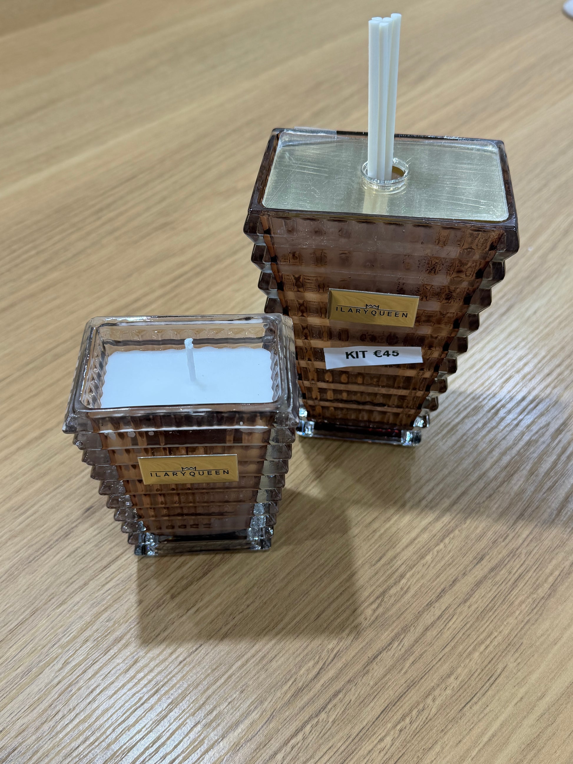 KIT CANDELA E PROFUMATORE ILARY QUEEN