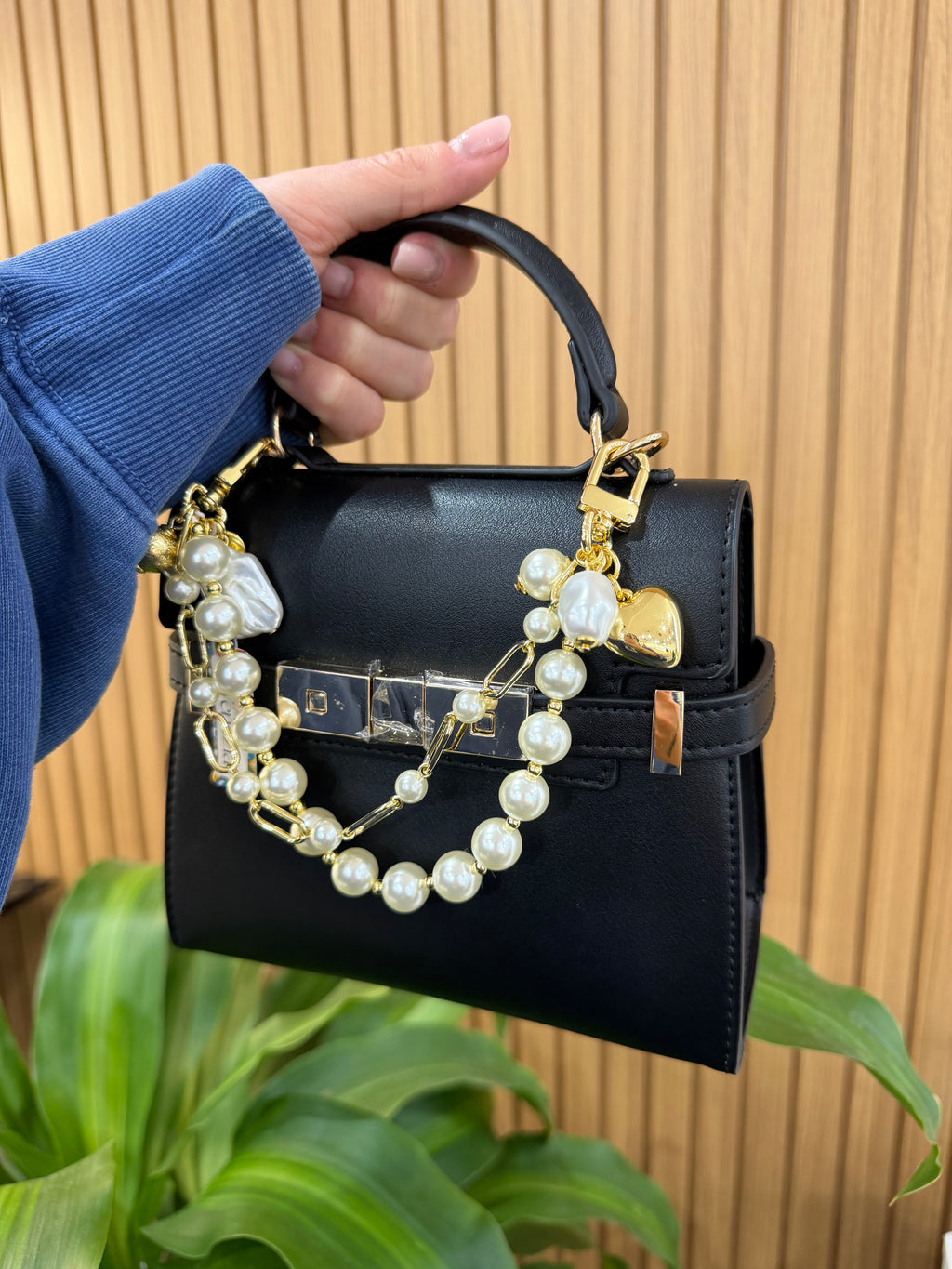 CHARM CATENA DI PERLE AMO VENEZIA