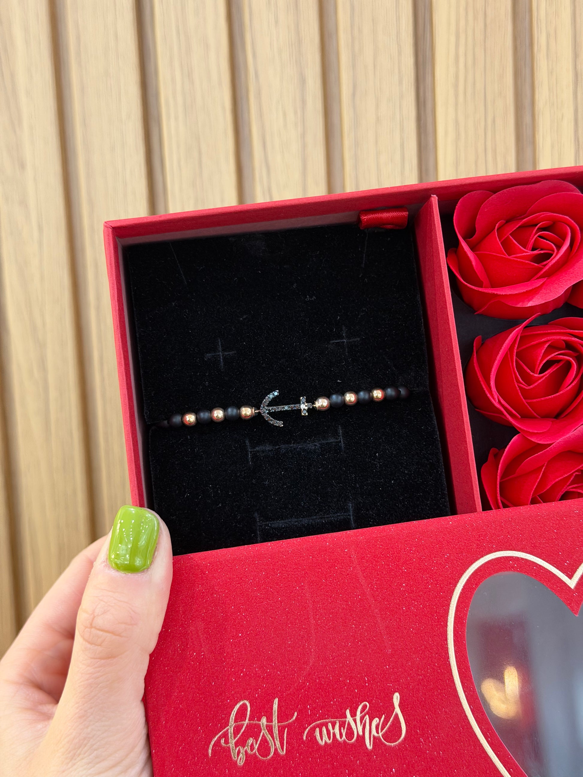 BOX SECRET CON BRACCIALE ANCORA DALÙ ORO E DIAMANTI