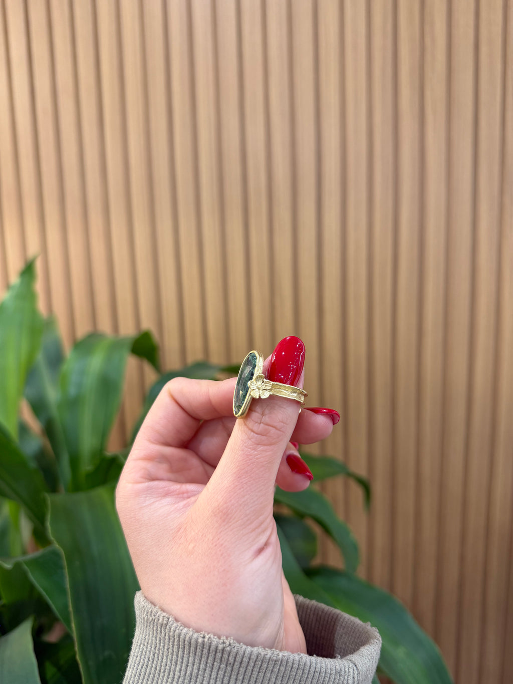 ANELLO FEDELE AGATA NATURALE ARGENTO 925