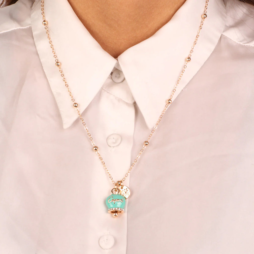 COLLANA AMO CAPRI CON CAMPANELLA TIFFANY IN METALLO