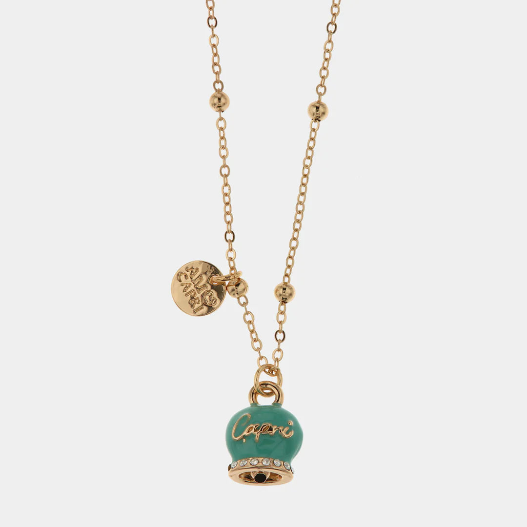 COLLANA AMO CAPRI CON CAMPANELLA TIFFANY IN METALLO